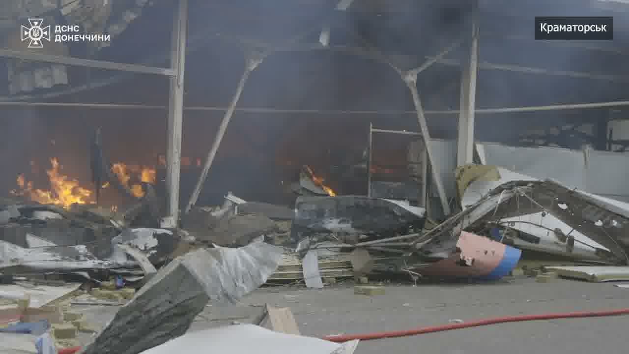 5 people wounded as result of airstrike in Kramatorsk