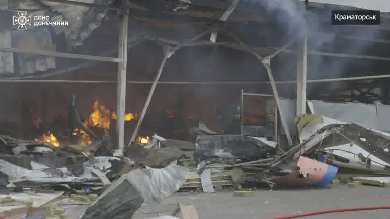 5 people wounded as result of airstrike in Kramatorsk