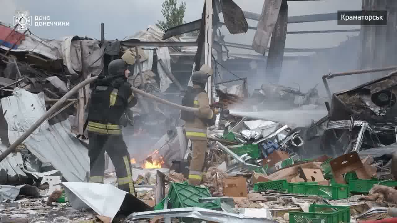 5 people wounded as result of airstrike in Kramatorsk