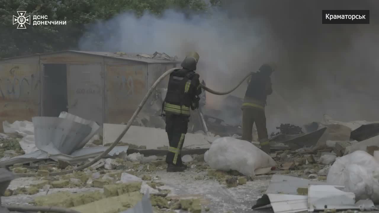 5 people wounded as result of airstrike in Kramatorsk