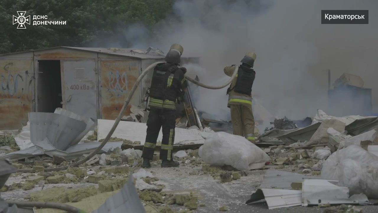 5 people wounded as result of airstrike in Kramatorsk