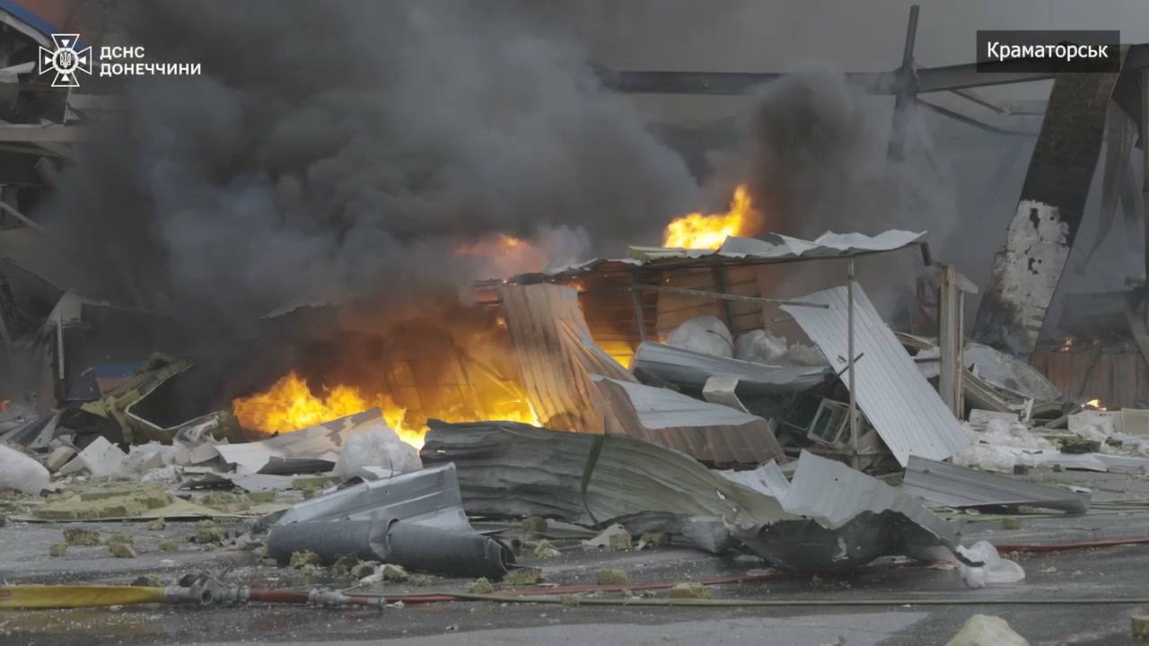 5 people wounded as result of airstrike in Kramatorsk