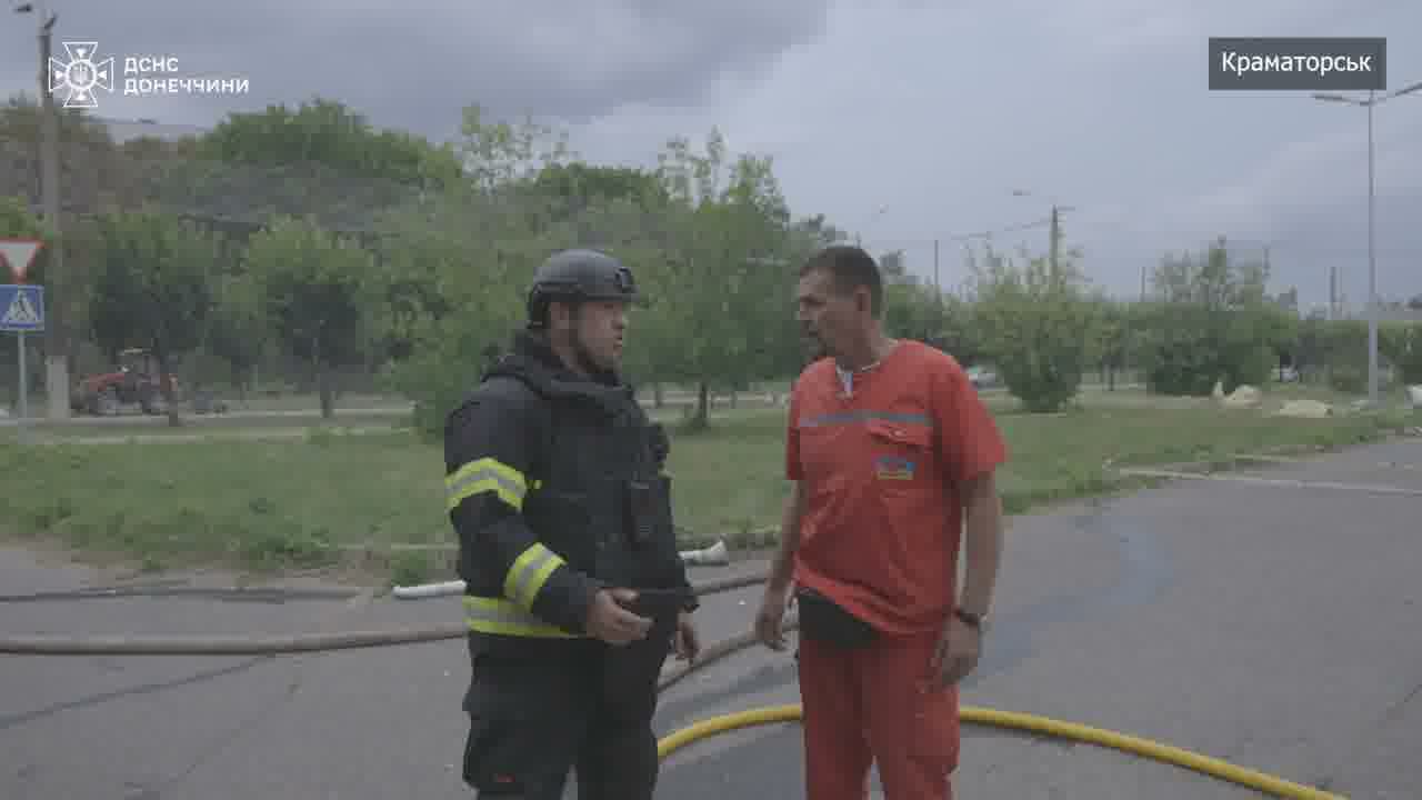 5 people wounded as result of airstrike in Kramatorsk