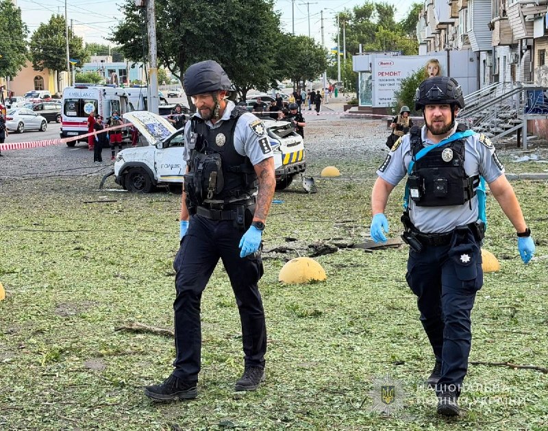 1 person killed, 13 wounded as result of Russian airstrike in Zaporizhzhia 