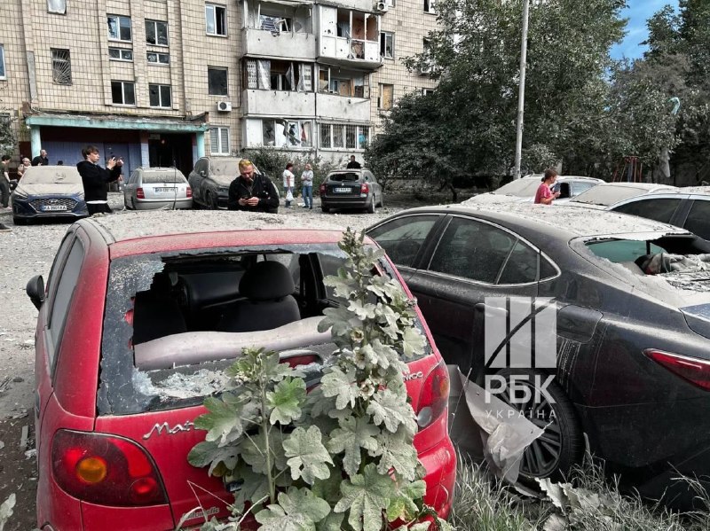Widespread destruction in Podilskyi district of Kyiv after overnight attack