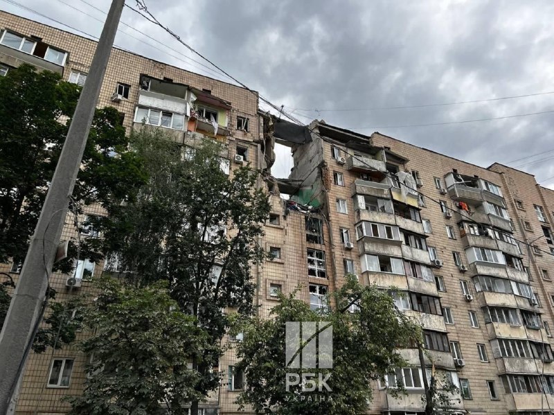 Widespread destruction in Podilskyi district of Kyiv after overnight attack