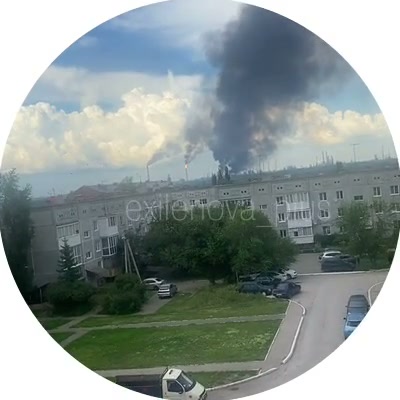Drones raid reported at the Omsk oil refinery