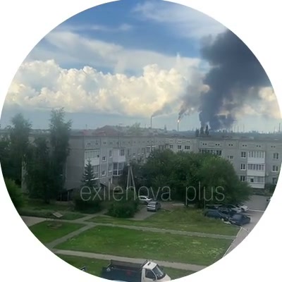 Drones raid reported at the Omsk oil refinery