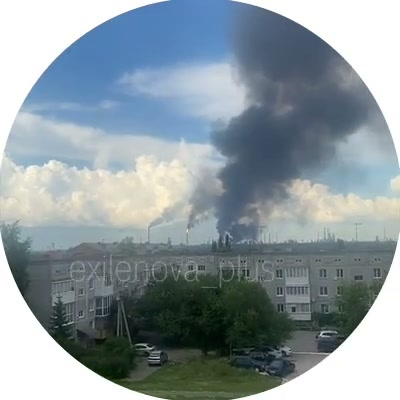 Drones raid reported at the Omsk oil refinery
