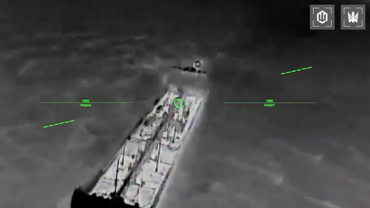 Ukrainian Defense forces have targeted 2 tankers with gasoline in Azov Sea