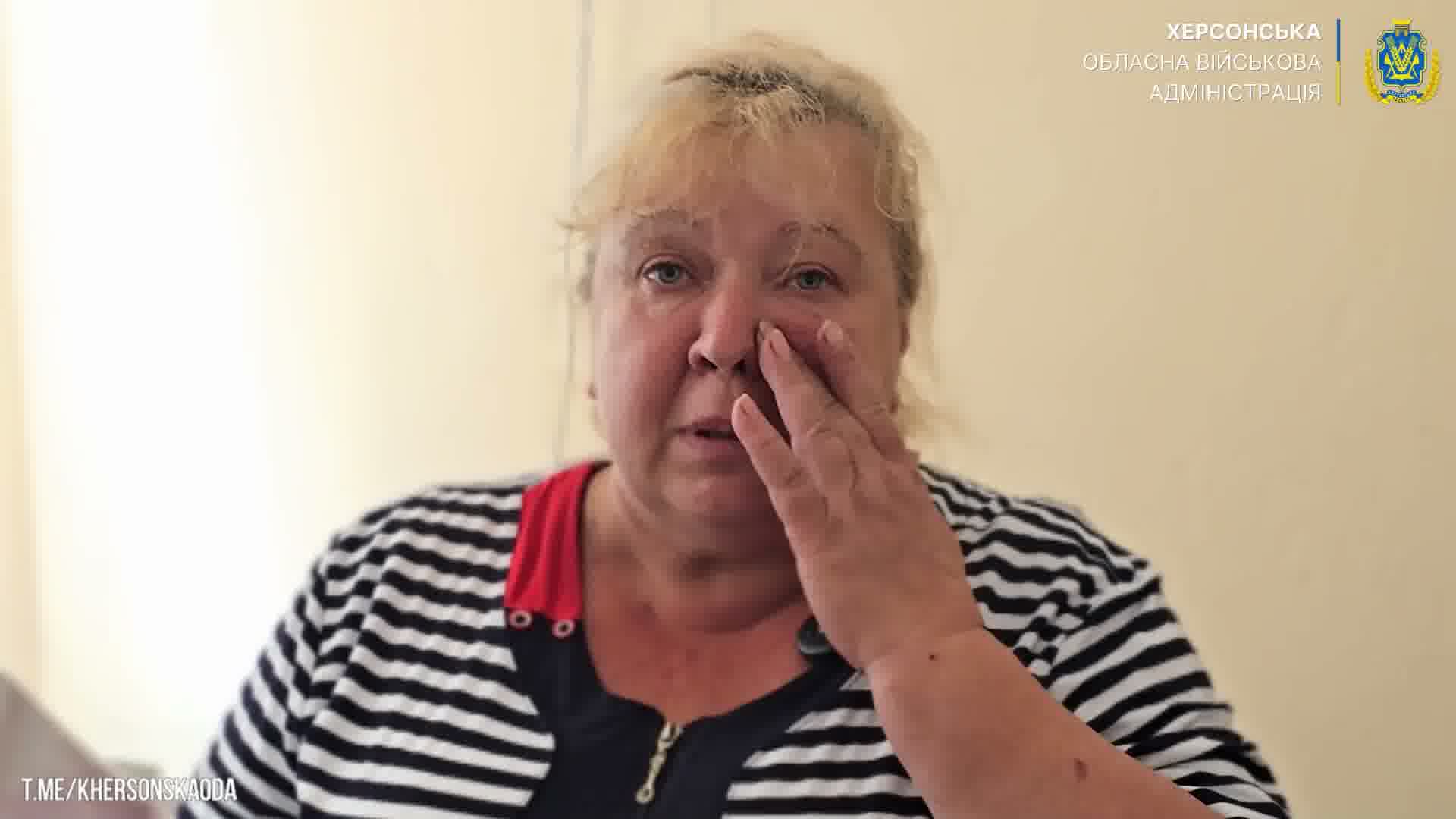 Several houses destroyed as result of Russian airstrikes in Zelenivka village near Kherson
