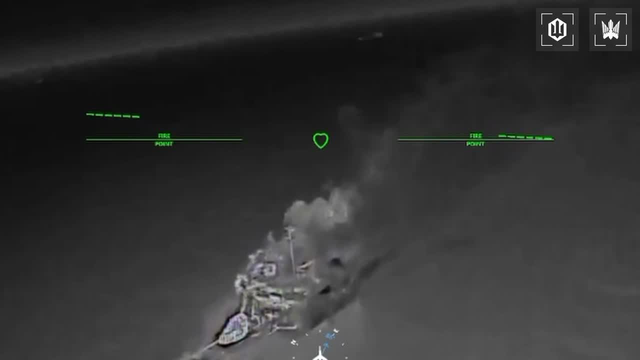 Ukrainian drones attacked 8 tankers of the Russian shadow fleet in the Sea of Azov: Venera-3; Sanar-1; Sanar-17; Klymena; Teti; Alexey Savrasov; Penelope