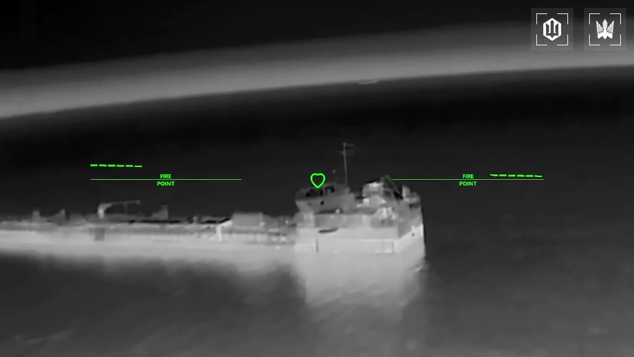 Ukrainian drones have targeted 9 more tankers of Russian shadow fleet in Azov Sea overnight