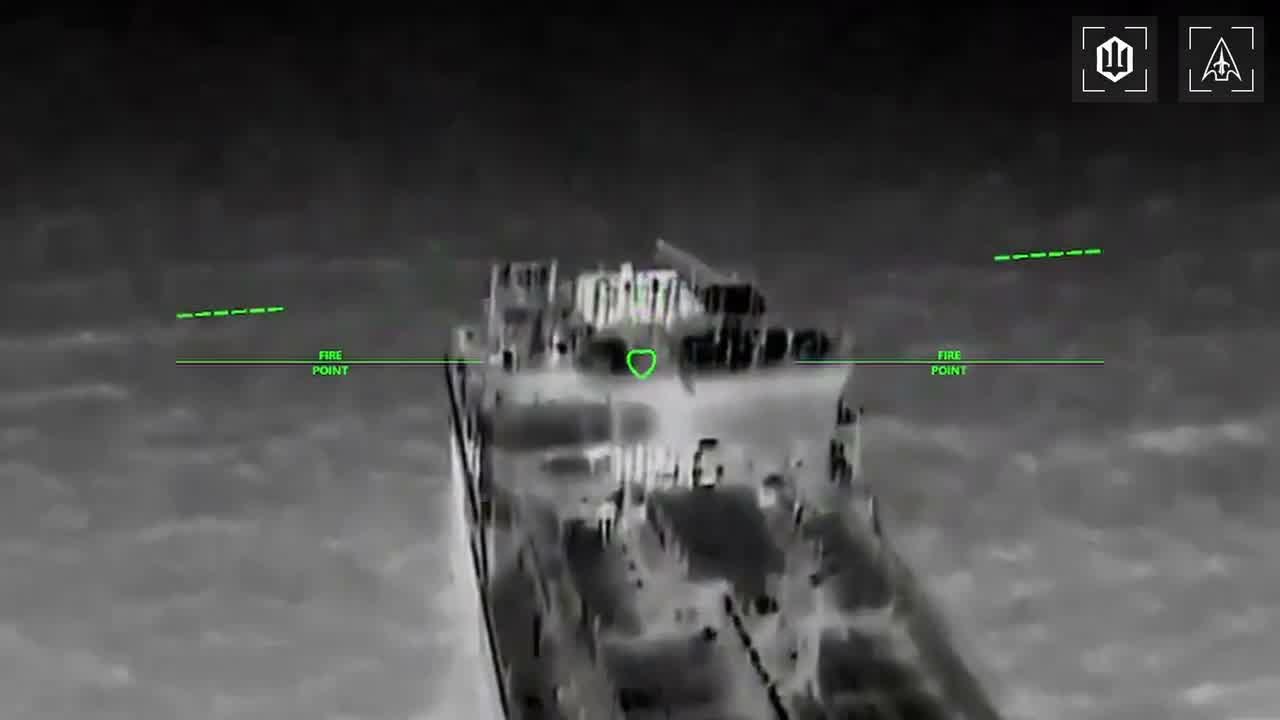 Ukrainian drones have targeted 9 more tankers of Russian shadow fleet in Azov Sea overnight
