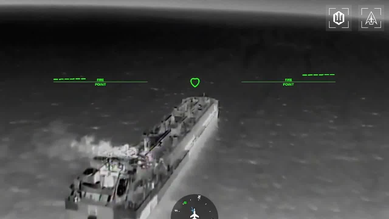 Ukrainian drones have targeted 9 more tankers of Russian shadow fleet in Azov Sea overnight