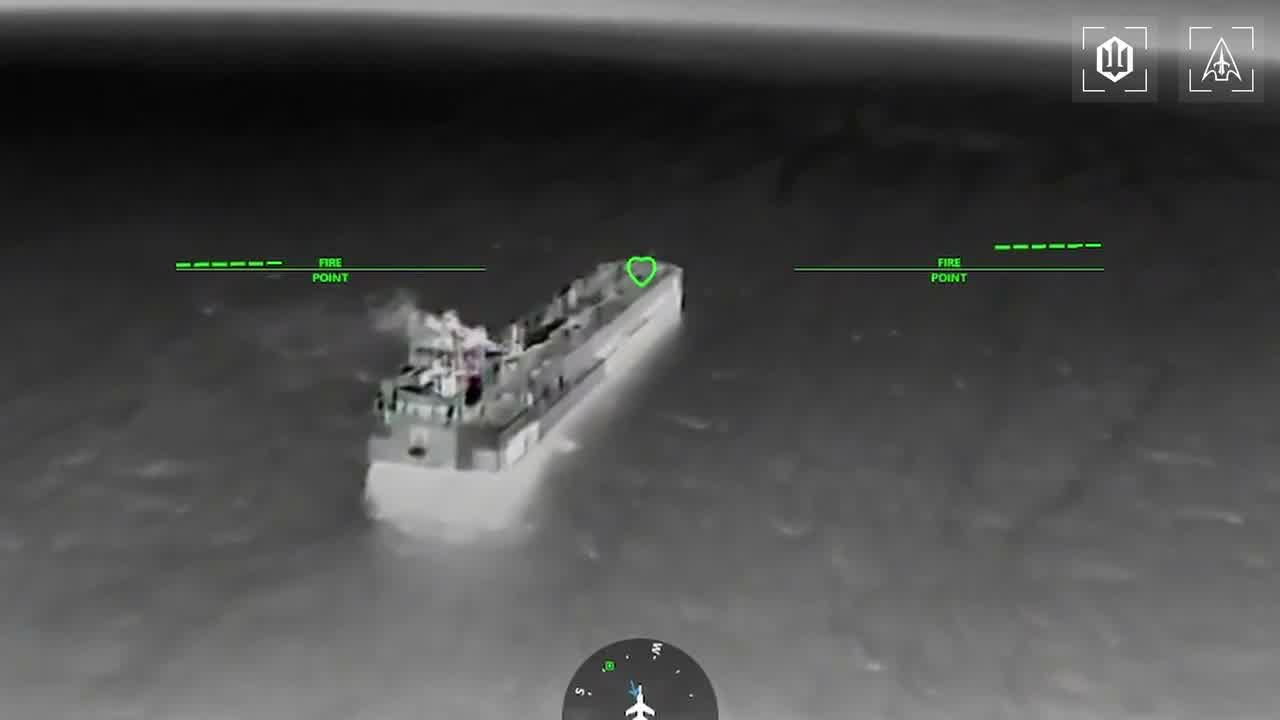 Ukrainian drones have targeted 9 more tankers of Russian shadow fleet in Azov Sea overnight
