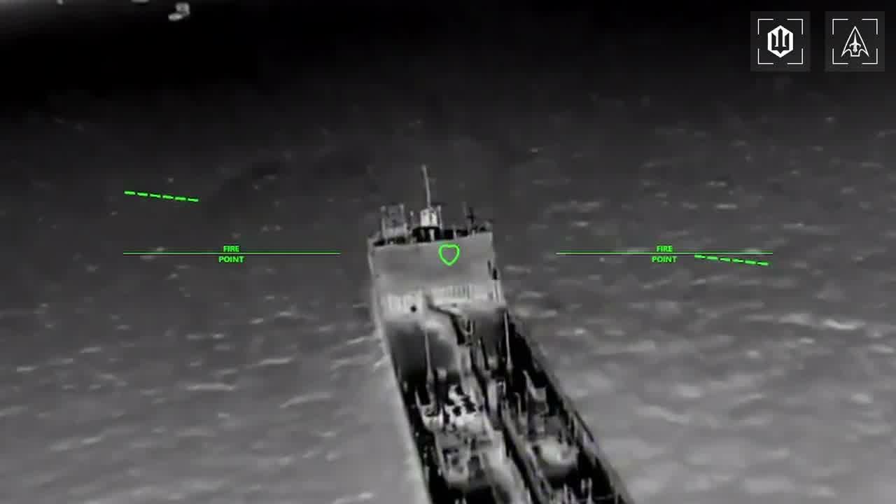 Ukrainian drones have targeted 9 more tankers of Russian shadow fleet in Azov Sea overnight