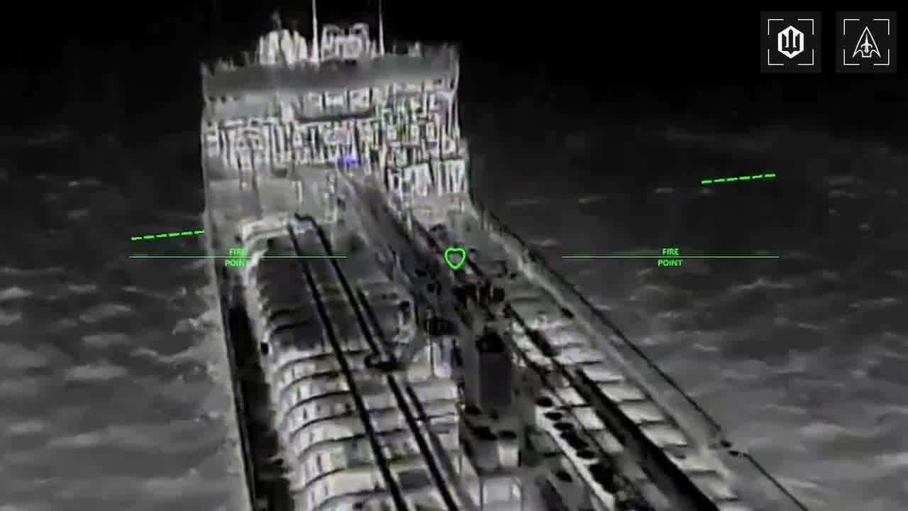 Ukrainian drones have targeted 9 more tankers of Russian shadow fleet in Azov Sea overnight