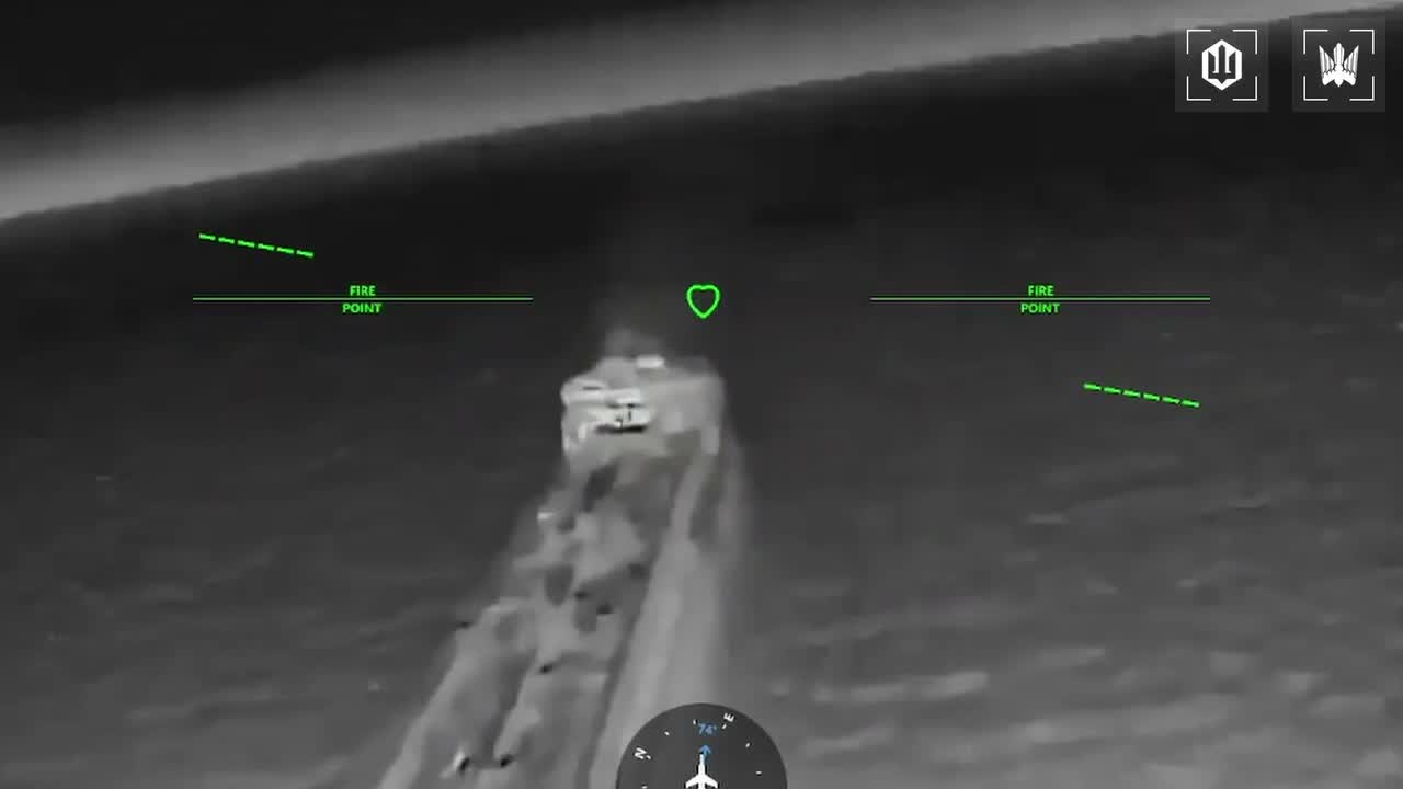 Ukrainian drones have targeted 9 more tankers of Russian shadow fleet in Azov Sea overnight