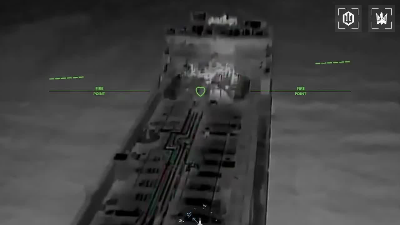 Ukrainian drones have targeted 9 more tankers of Russian shadow fleet in Azov Sea overnight