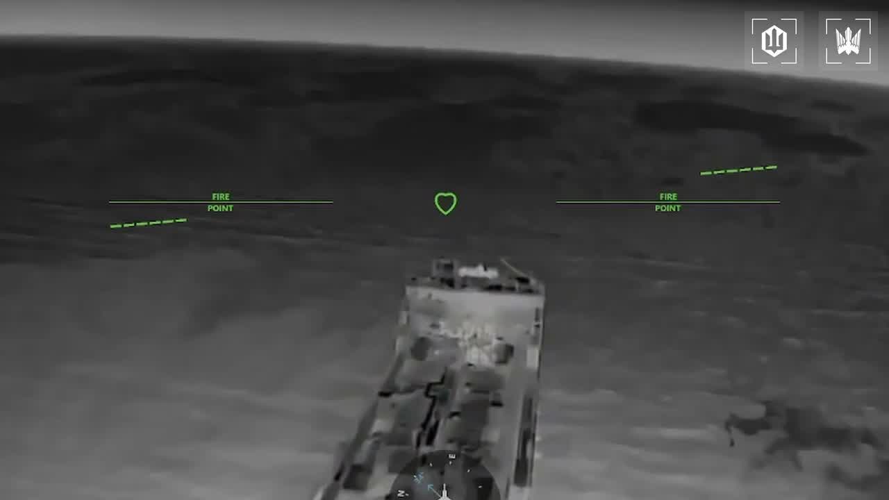 Ukrainian drones have targeted 9 more tankers of Russian shadow fleet in Azov Sea overnight