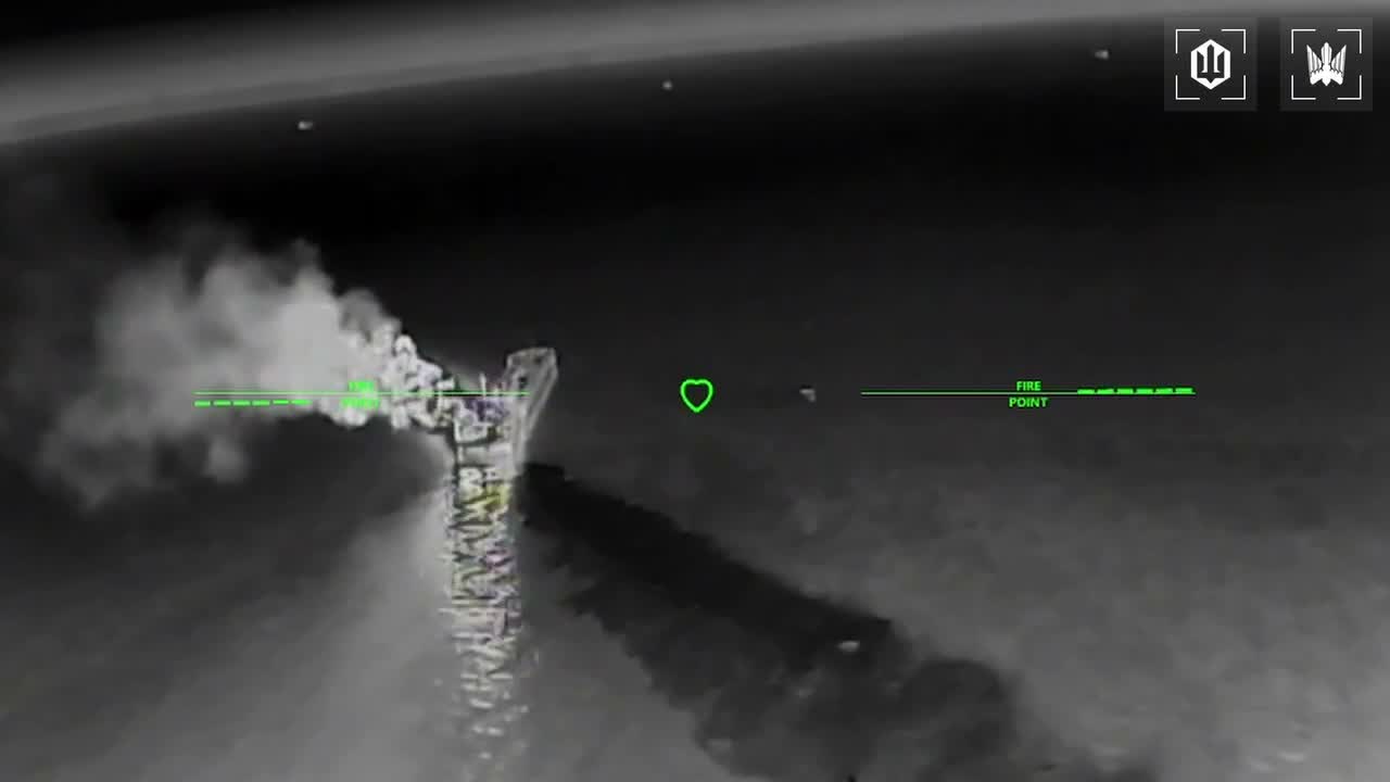 Ukrainian drones have targeted 9 more tankers of Russian shadow fleet in Azov Sea overnight