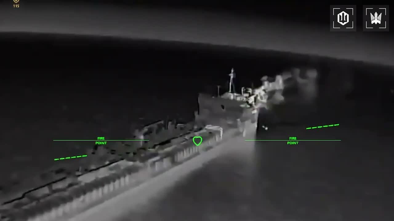 Ukrainian drones have targeted 9 more tankers of Russian shadow fleet in Azov Sea overnight