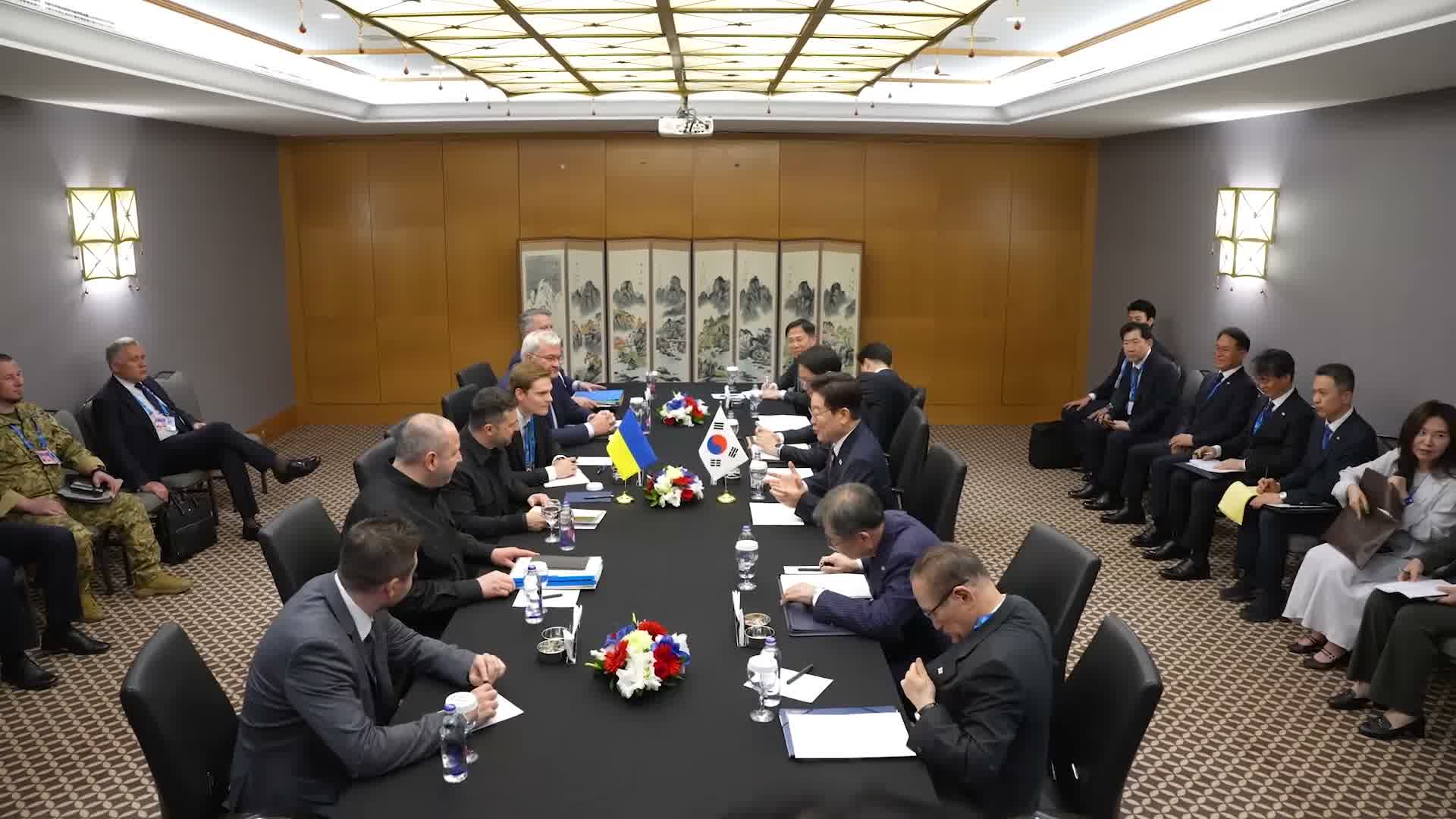 We are interested in productive relations with South Korea, and today we talked about what is needed for both our countries, Zelenskyy met with President Jae Myung