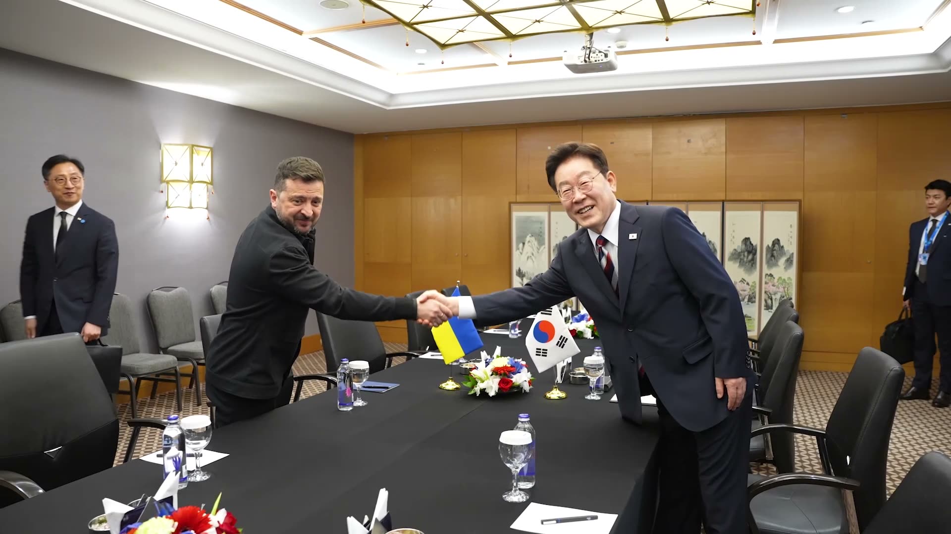 We are interested in productive relations with South Korea, and today we talked about what is needed for both our countries, Zelenskyy met with President Jae Myung