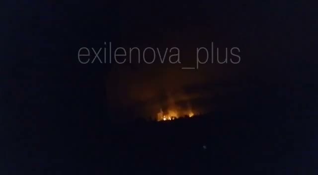 Паведамляецца пра выбухі і пажар у Кадзееўцы на акупаванай частцы Луганскай вобласці