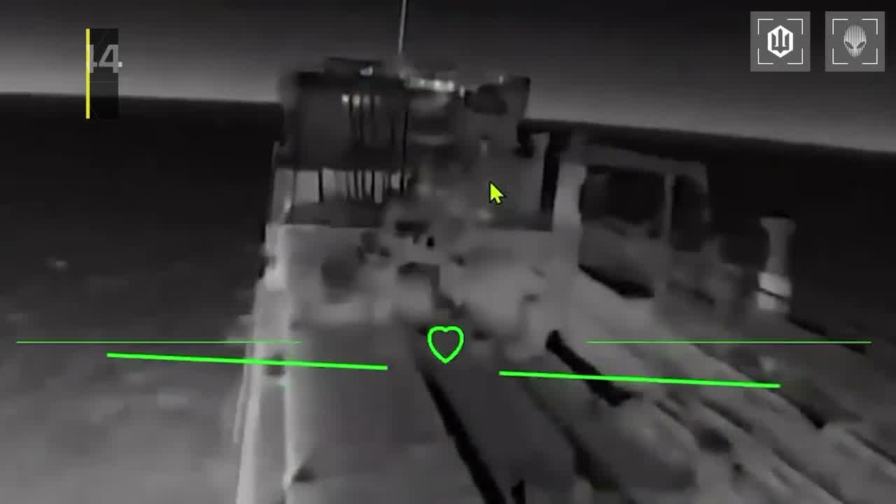 13 vessels of Russian shadow fleet were targeted near Crimea overnight