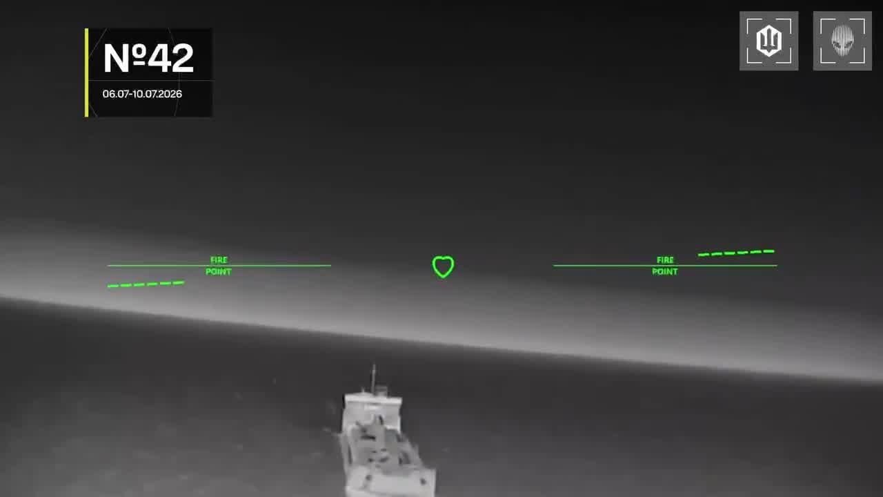 13 vessels of Russian shadow fleet were targeted near Crimea overnight