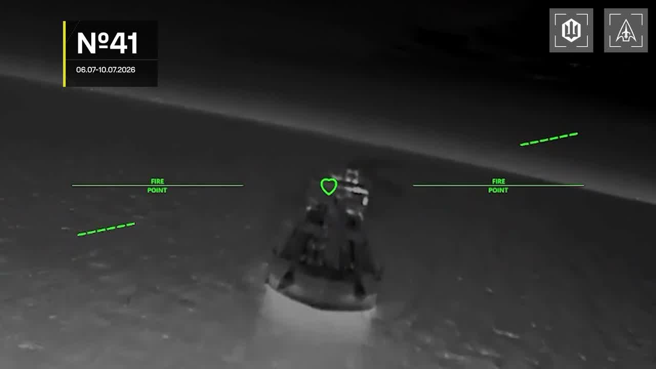 13 vessels of Russian shadow fleet were targeted near Crimea overnight