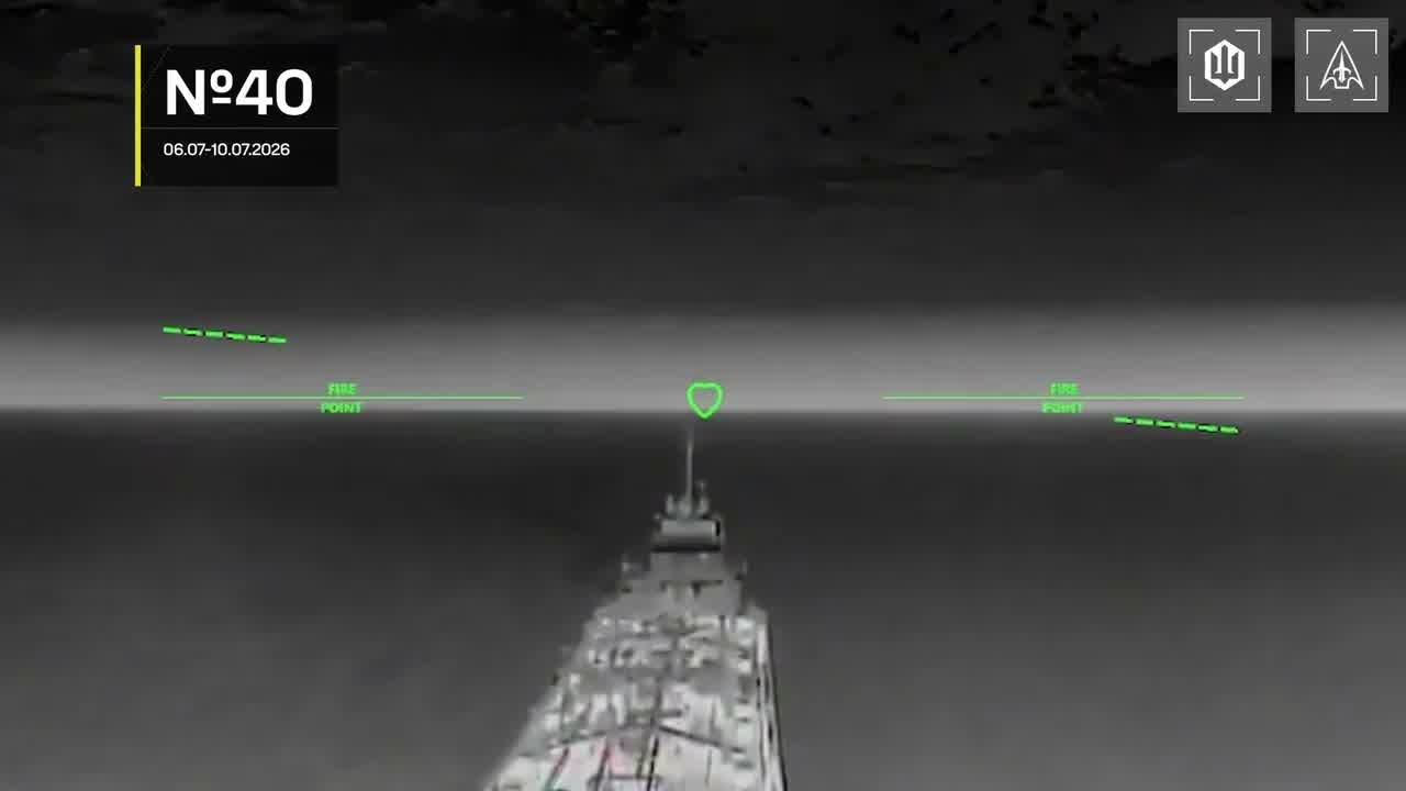13 vessels of Russian shadow fleet were targeted near Crimea overnight