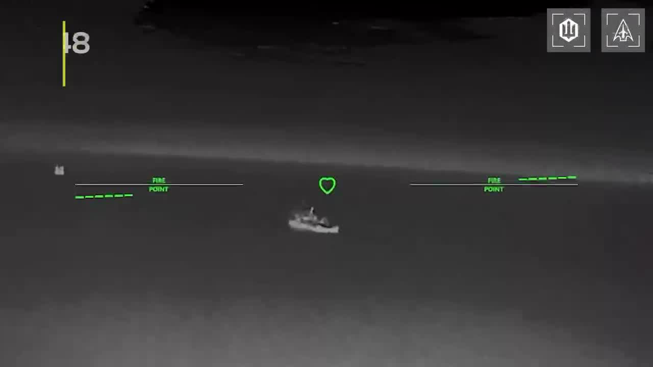 13 vessels of Russian shadow fleet were targeted near Crimea overnight