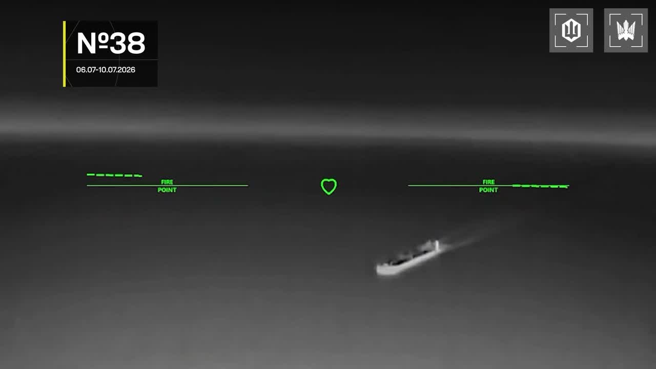 13 vessels of Russian shadow fleet were targeted near Crimea overnight
