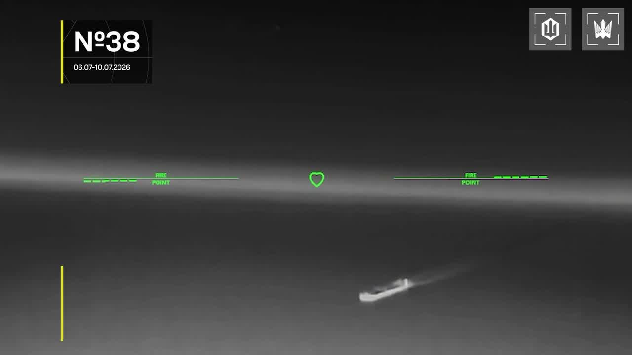 13 vessels of Russian shadow fleet were targeted near Crimea overnight
