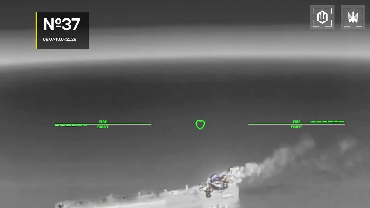 13 vessels of Russian shadow fleet were targeted near Crimea overnight