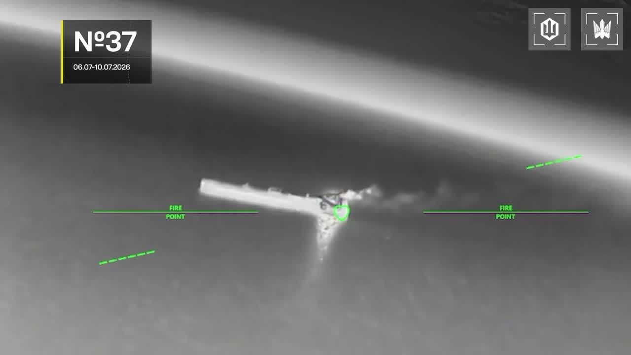 13 vessels of Russian shadow fleet were targeted near Crimea overnight