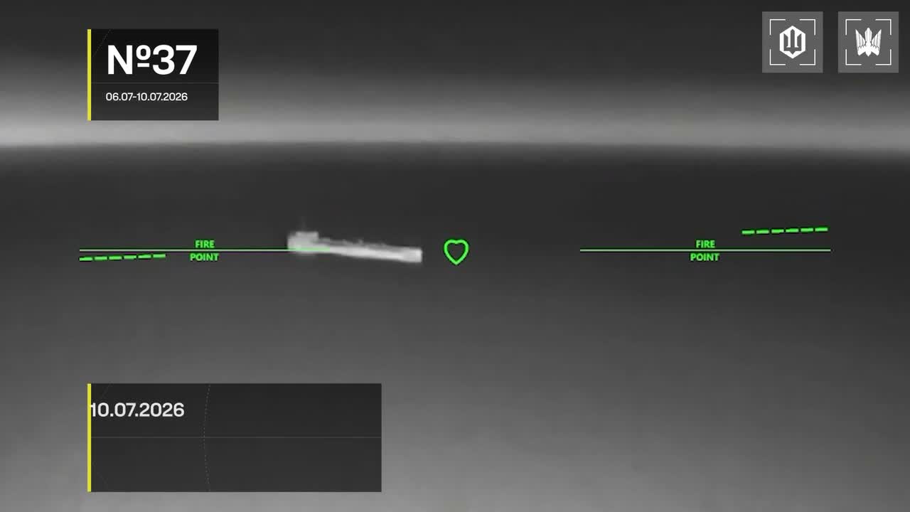 13 vessels of Russian shadow fleet were targeted near Crimea overnight