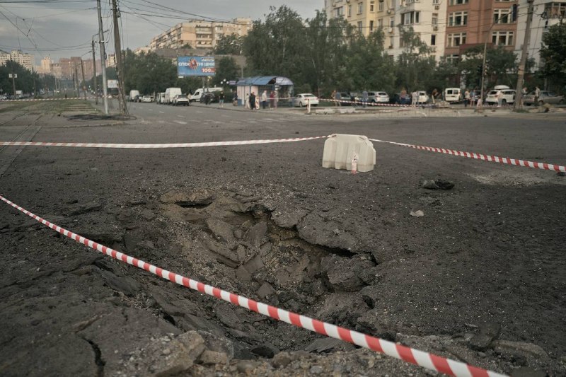 At least 10 people wounded as result of Russian missile strikes in Kyiv this morning