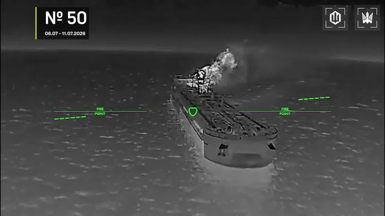 Drones hit 28 vessels in Azov Sea overnight