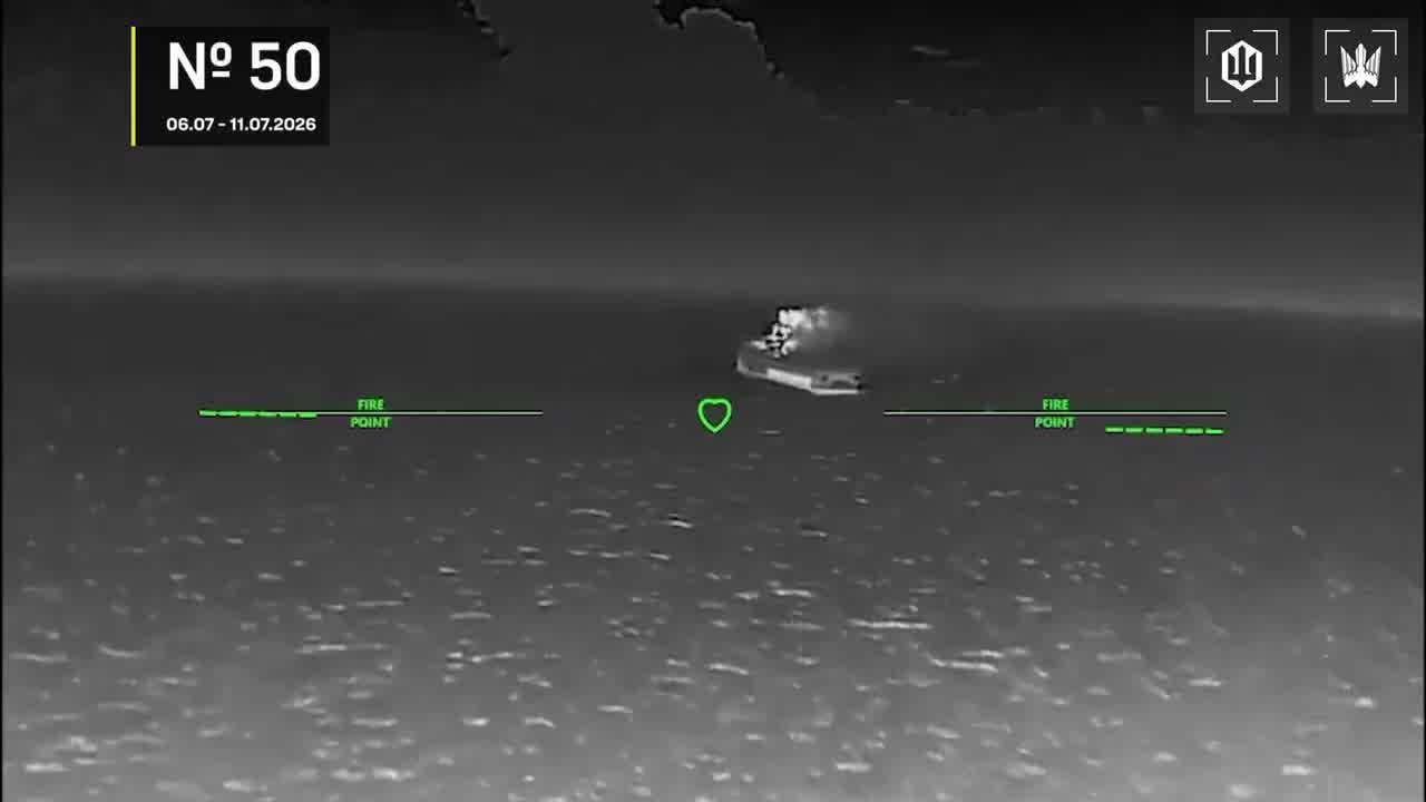 Drones hit 28 vessels in Azov Sea overnight