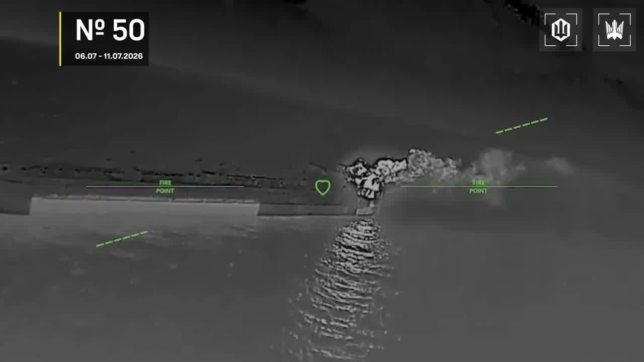 Drones hit 28 vessels in Azov Sea overnight