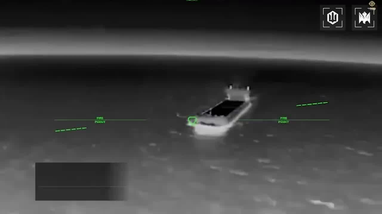 Drones hit 28 vessels in Azov Sea overnight