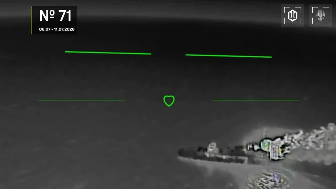 Drones hit 28 vessels in Azov Sea overnight