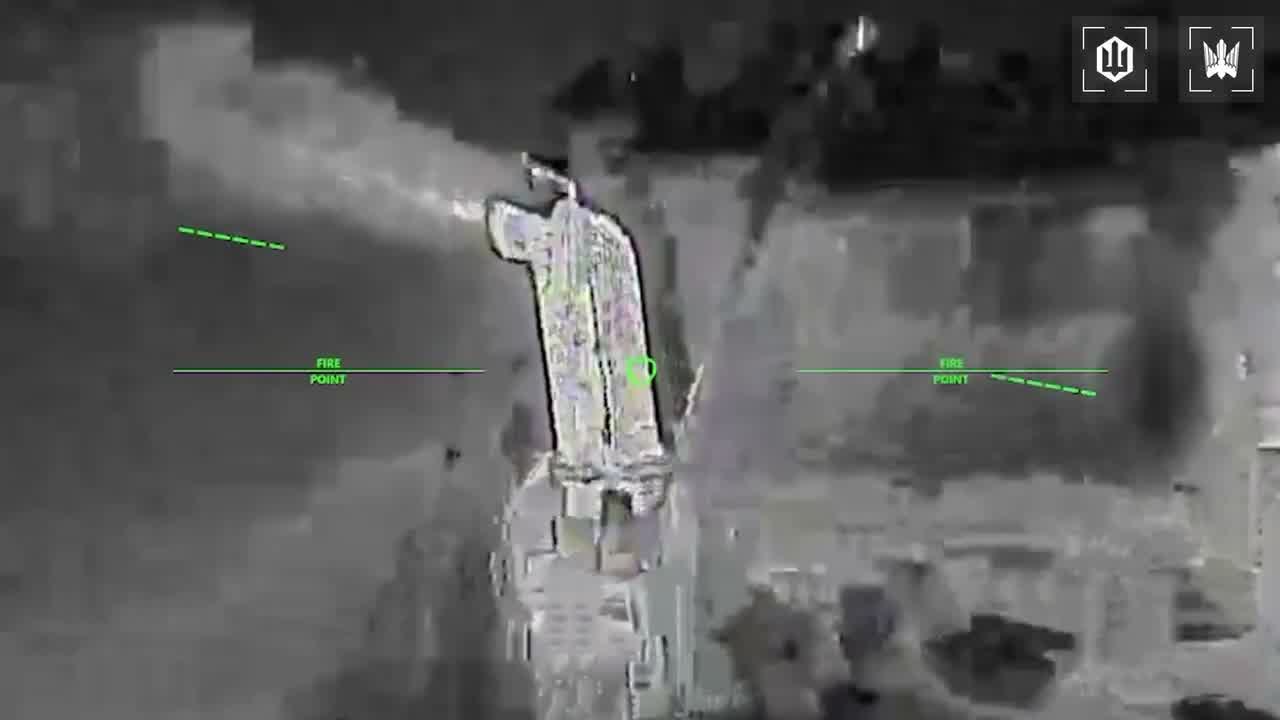 Drones hit 28 vessels in Azov Sea overnight