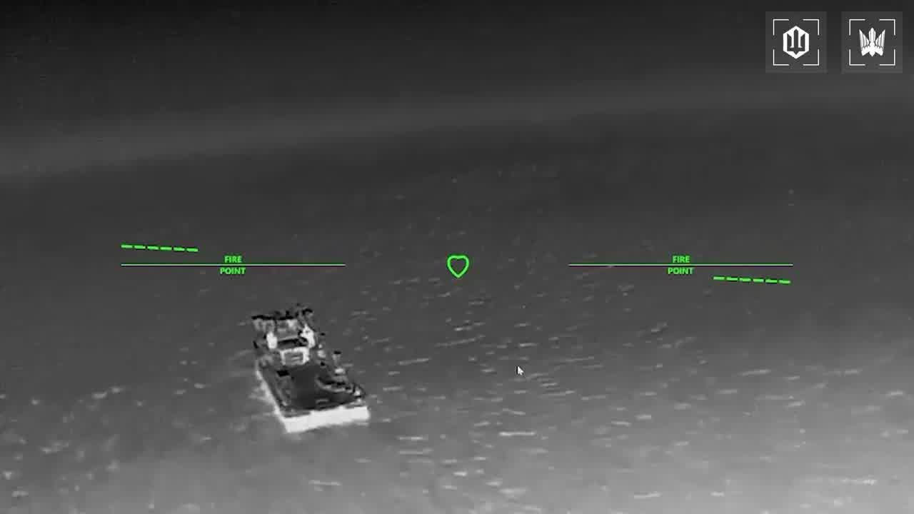 Drones hit 28 vessels in Azov Sea overnight