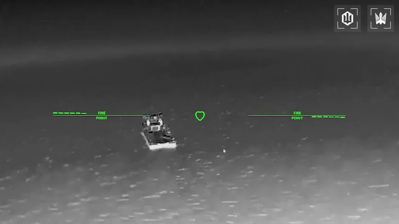 Drones hit 28 vessels in Azov Sea overnight