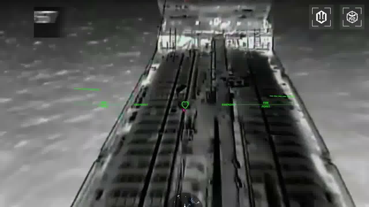 Drones hit 28 vessels in Azov Sea overnight